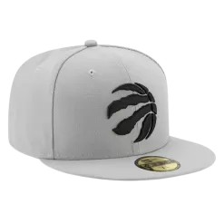 NEW ERA Toronto Raptors Grey 59FIFTY Fitted Hat