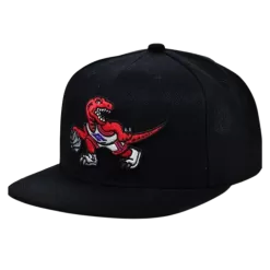 Mitchell & Ness Toronto Raptors Mitchell And Ness Core HWC Black Snapback Hat