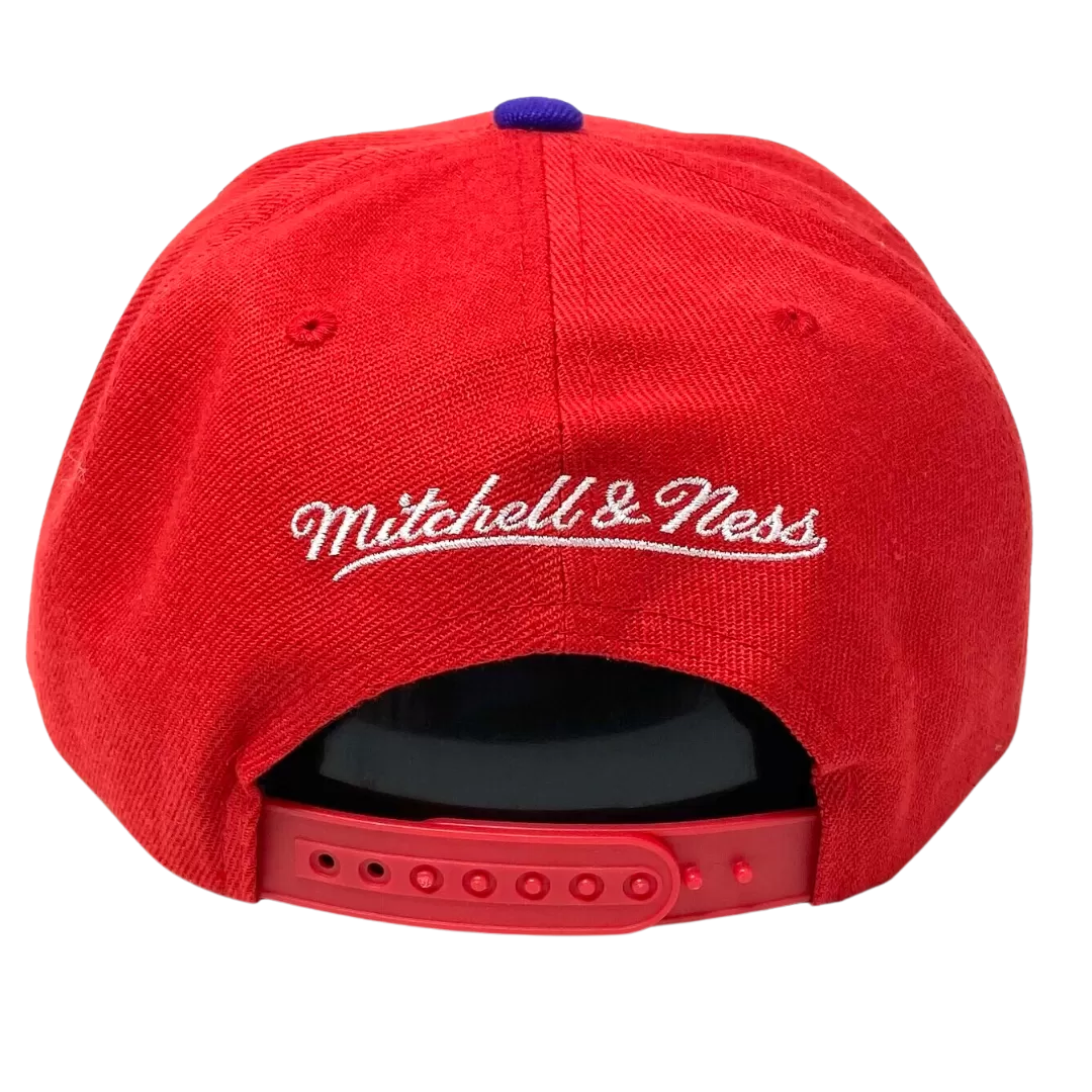Mitchell & Ness Toronto Raptors Mitchell And Ness Two Tone Core Basic Snapback Hat 5 Mitchell & Ness Toronto Raptors Mitchell And Ness Two Tone Core Basic Snapback Hat - Image 3