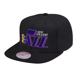 Mitchell & Ness New Orleans Jazz Mitchell And Ness Core Basic Snapback Hat