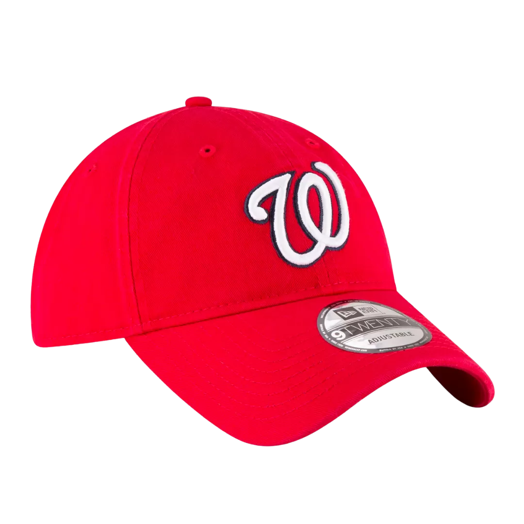 NEW ERA Washington Nationals Core Classic 9TWENTY Adjustable Hat 3 NEW ERA Washington Nationals Core Classic 9TWENTY Adjustable Hat