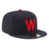 NEW ERA Washington Senators 1952 Cooperstown 59FIFTY Fitted Hat -Fashion Hat Shop WashingtonSenators1952Cooperstown59FIFTYFittedHat