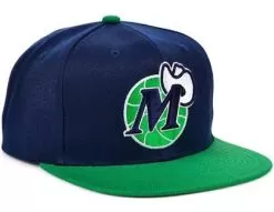 Mitchell & Ness Dallas Mavericks Mitchell And Ness Two Tone Core Basic Snapback Hat